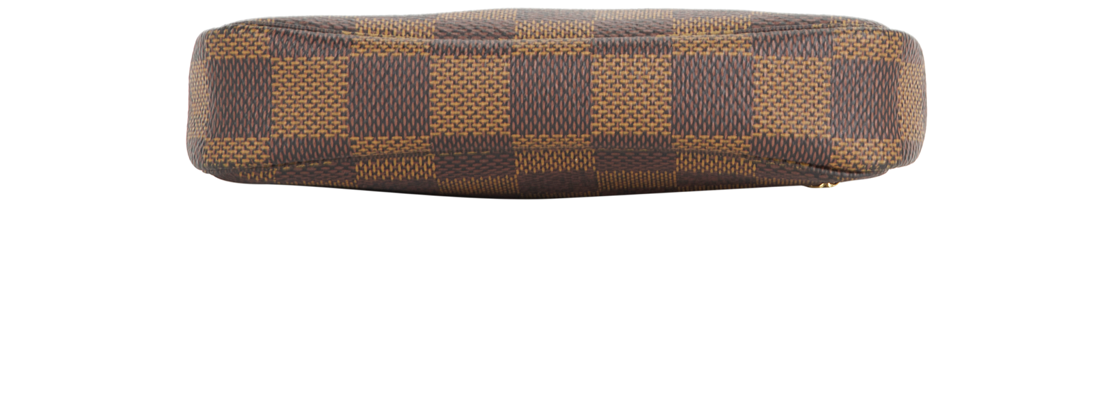 Mini Pochette, &pound;320, Handbags, Brown, Canvas, Top view